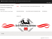 Tablet Screenshot of enelpublishingservices.com